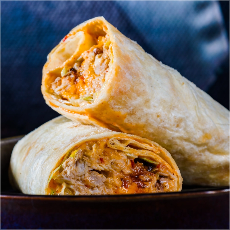 BIGBOSS Pulled chicken wrap
