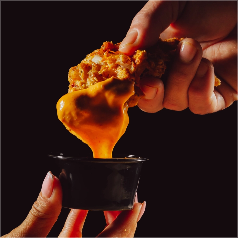 Crispy karaagse bites